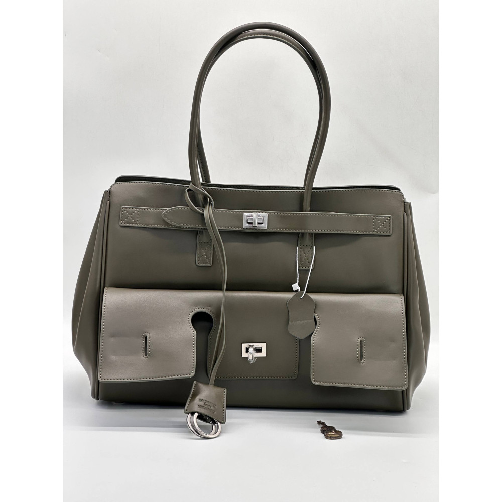 WOMEN'S BEL AIR TOTE BAG MEDIUM IN ARMY GREEN