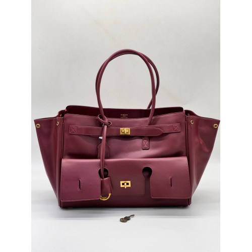 WOMEN'S BEL AIR TOTE BAG MEDIUM IN BURGUNDY