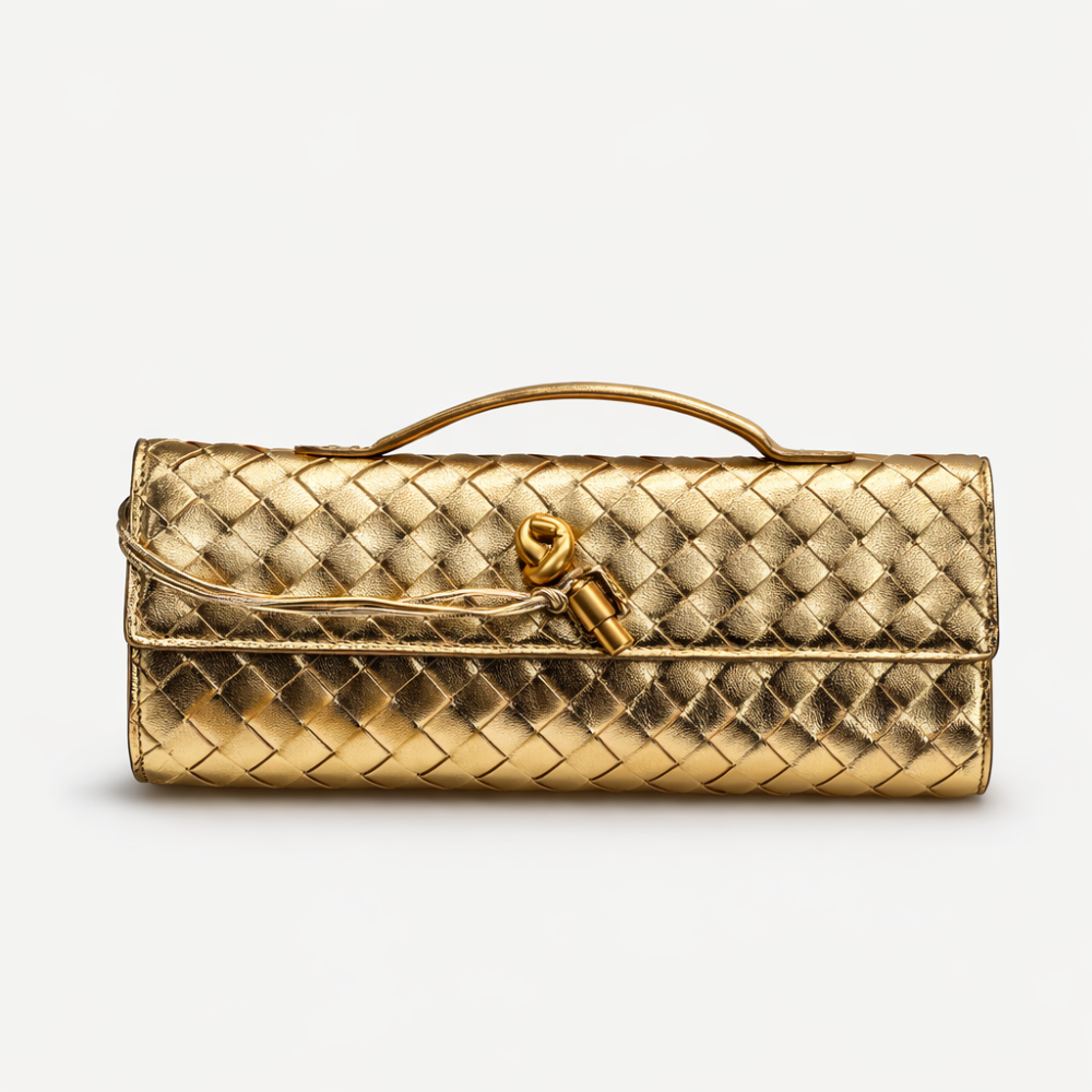 Andiamo Clutch Gold