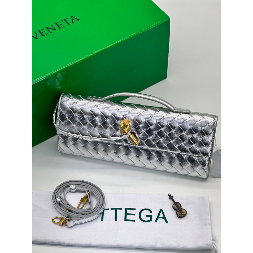 Andiamo Clutch Silver