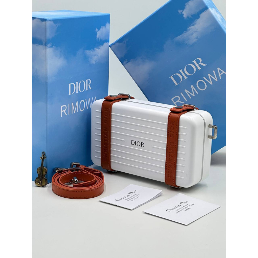 Dior And Rimowa White