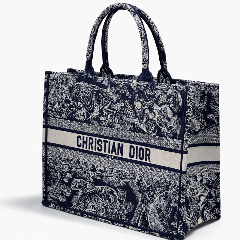 Large Dior Book Tote