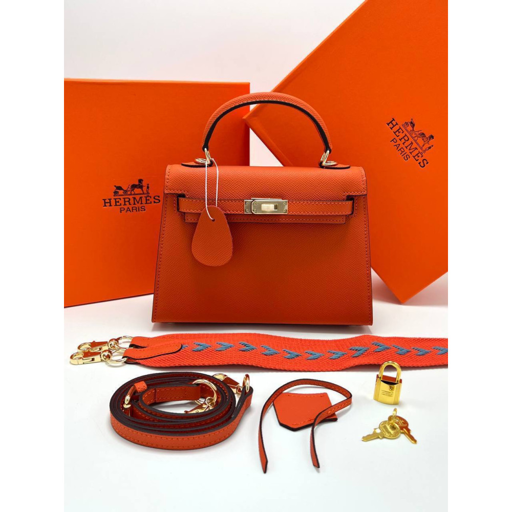 Hermès Kelly II Sellier 22 Bag Epsom Calfskin Orange