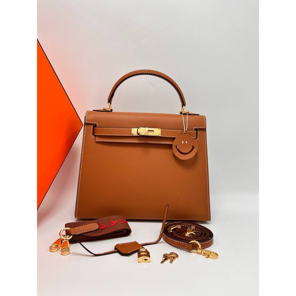 Hermès Kelly II Sellier 28 Bag Epsom Calfskin Fauve