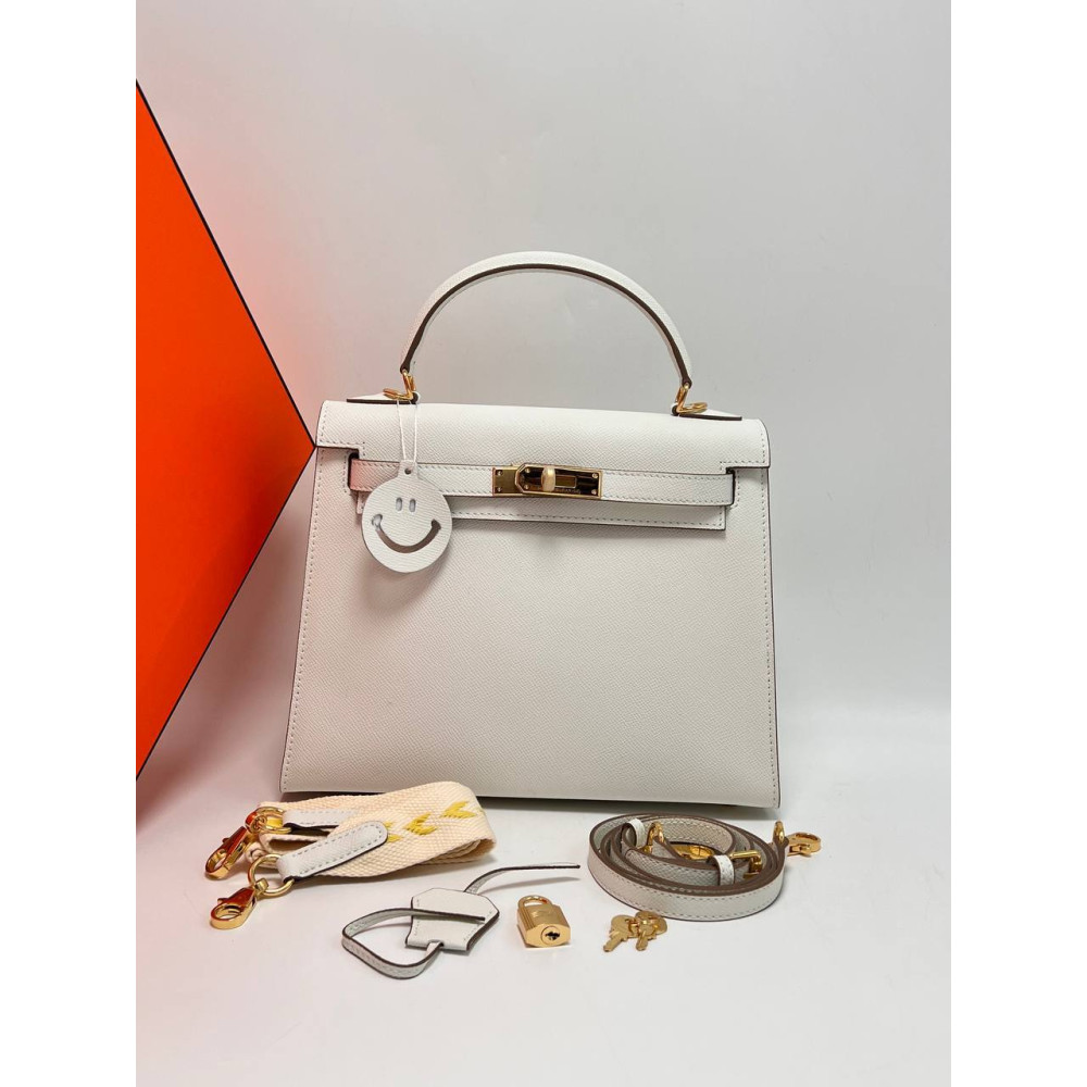 Kelly II Sellier 28 Bag Epsom Calfskin Nata