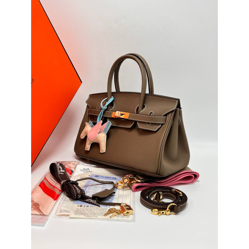 Hermès Birkin 30 Bag Togo Calfskin Étoupe