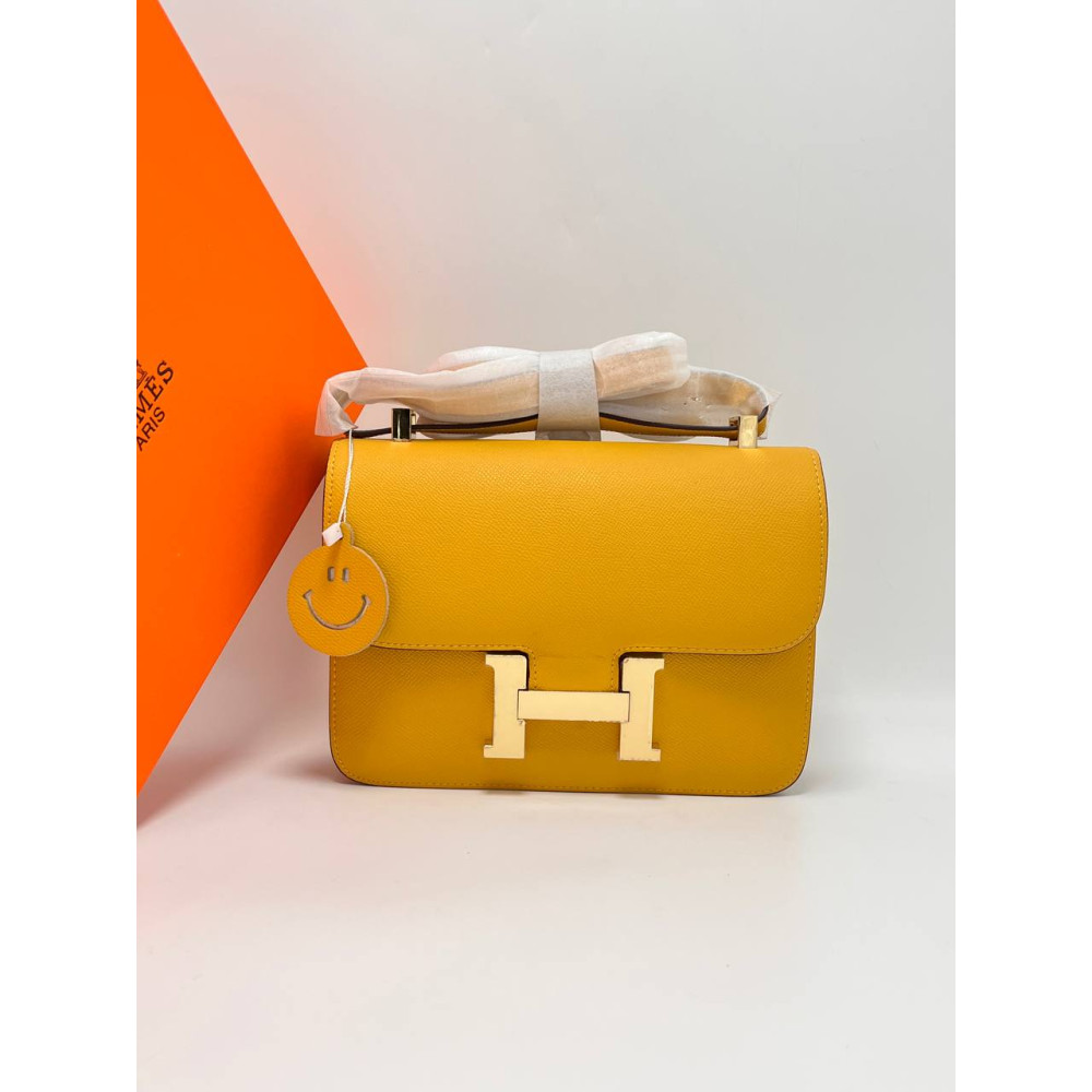 Constance 24 Bag Epsom Calfskin Jaune Citron Constance 24 Bag Epsom Calfskin Jaune Citron
