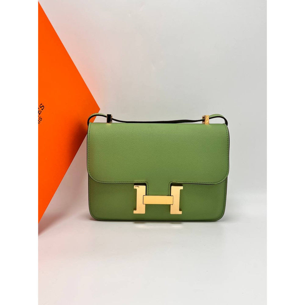 Constance 24 Bag Epsom Calfskin Vert Vif