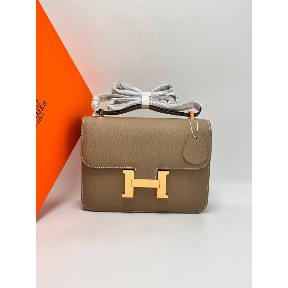 Constance 24 Bag Epsom Calfskin Étoupe