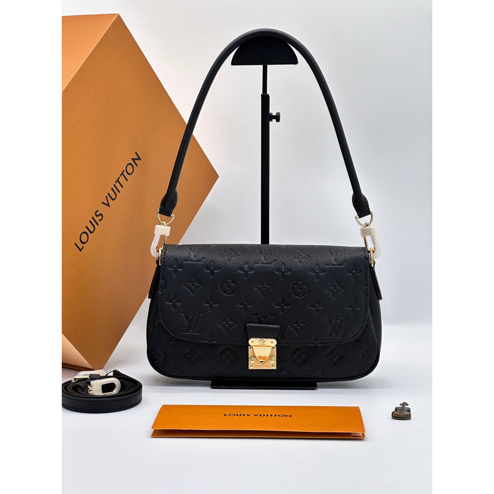 Pochette Métis Soft Monogram Empreinte Leather Black
