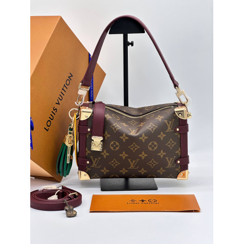 Side Trunk MM Monogram Ebene Coated Canvas