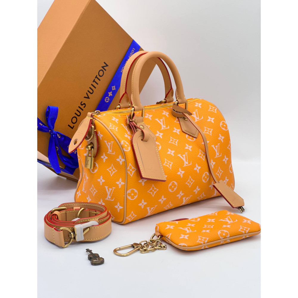 Speedy P9 Bandoulière 25 Ultra Soft Calfskin Jaune Mat Speedy P9 Bandoulière 25 Ultra Soft Calfskin Jaune Mat