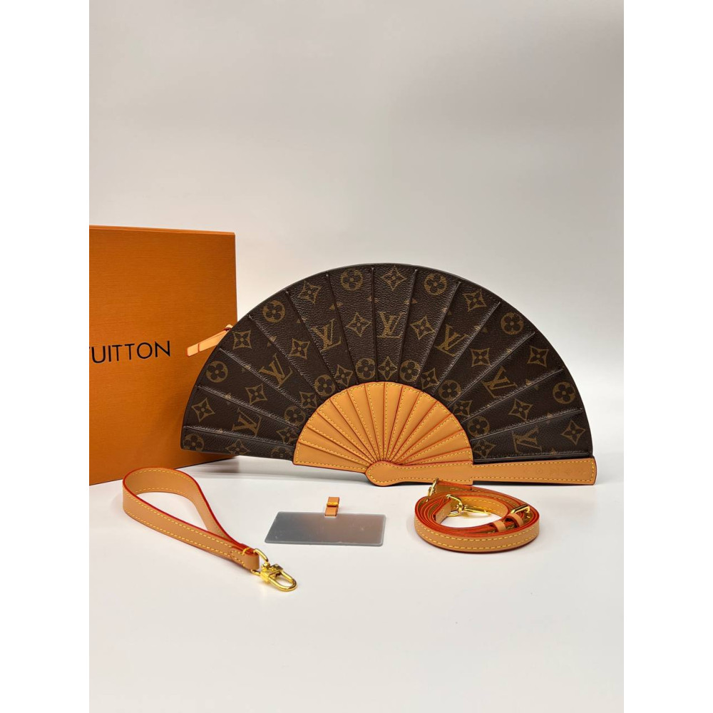 LV Fan Monogram Coated Canvas